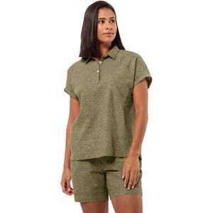 Jack Wolfskin Karana Shirt Women Blouse met korte mouwen Dames XL bay leaf Bay Leaf