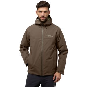 Jack Wolfskin Tarango LS Shirt Men Hennep overhemd voor heren XXL cold coffee cold coffee