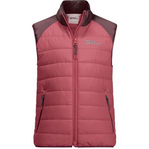 Jack Wolfskin Zenon Vest Kids Doorgestikte bodywarmer Kinderen 128 soft pink soft pink