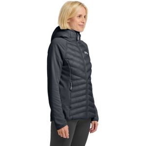 Jack Wolfskin Routeburn Pro Hybrid Women Jack voor voor- en najaar Dames XL graphite / cool grey Graphite / Cool Grey