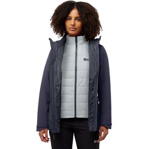 Jack Wolfskin Hunberg 3in1 Jacket Women L graphite Graphite