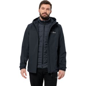 Jack Wolfskin Glaabach 3in1 Jacket Men M blue night blue