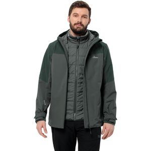 Jack Wolfskin Glaabach 3in1 Jacket Men 2XL slate green slate green