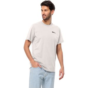 Jack Wolfskin Essential T-Shirt Men T-shirt van biologisch katoen Heren M sea shell Sea Shell