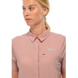Jack Wolfskin Vandra S|S Shirt Women Wandeloverhemd met korte mouwen Dames S rose dawn Rose Dawn