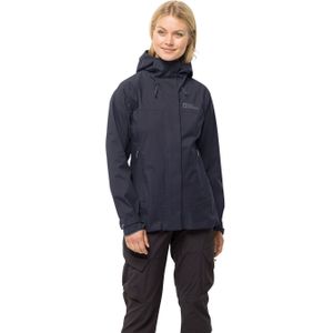 Jack Wolfskin Kammweg 2L Jacket Women Regenjack Dames S graphite Graphite