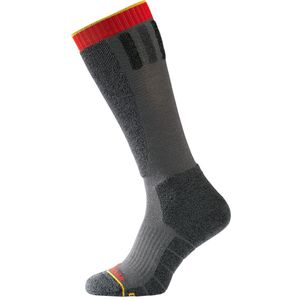 Jack Wolfskin SKI Merino Sock H C Skisokken van merinoswol 38-40 dark grey Dark Grey