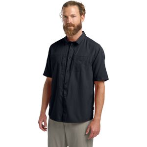 Jack Wolfskin Sierra Canyon SS Shirt Men Overhemd met korte mouwen Heren XL dark navy dark navy