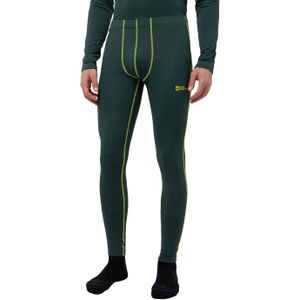 Jack Wolfskin Infinite Warm Pants Men Functioneel ondergoed Heren M black olive black olive