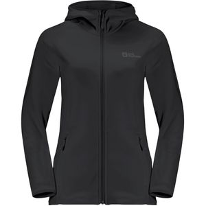 Jack Wolfskin Baiselberg Hooded FZ Women Fleece jack Dames S black black