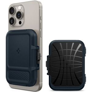 Spigen Lock Fit MagSafe Kaarthouder Wallet Zwart