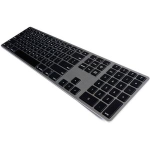 Matias Wireless Zilver Keyboard Toetsenbord Space Grijs