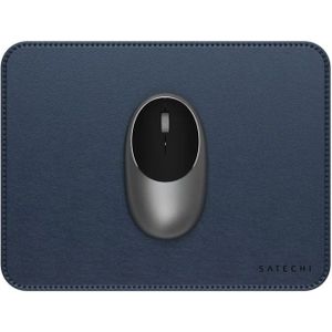 Satechi Vegan Leather Premium Muismat Blauw