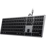 Satechi Slim W3 USB-C Wired Toetsenbord - QWERTY