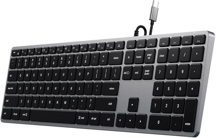 Satechi Slim W3 USB-C Wired Toetsenbord - QWERTY