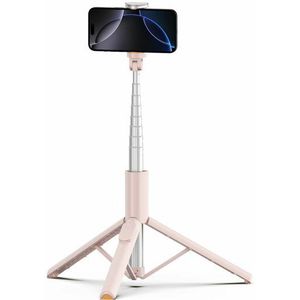TechProtection Blauwtooth Selfie Stick / Tripod Roze