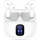 Tech-Protect - Ultraboost TWS Pro G2 - Draadloze Koptelefoon - Wit - ANC - 8 uur
