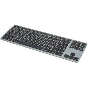 Matias Zilver Wireless Tenkeyless US Toetsenbord Grijs