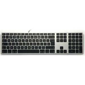 Matias Wired RGB Backlit Qwerty UK Toetsenbord Grijs