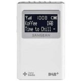 Sangean DPR-39 Draagbare Radio Wit