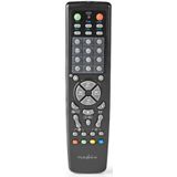 Nedis TVRC2200BK Universele Afstandsbediening Voorgeprogrammeerd Bedient 10 Apparaten