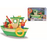 Simba Brandweerman Sam Charlies Vissersboot + Figuur