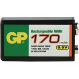 Gp Nimh-gp9v6 Batterijpack Nimh 9.6 V 170 Mah