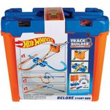 Hot Wheels Track Builder Luxe Stunt Box + 2 Auto's
