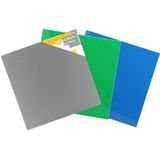 Building Blocks Grondplaat 40x40cm Assorti Display 24 Stuks