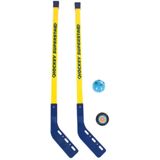 Summertime Hockeyset 4-delig Geel/Blauw