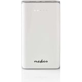 Nedis UPBK15000WT Powerbank 15000 Mah 2 Usb-a Uitgangen 3.1 A Micro-usb Ingang Wit