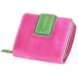 Juscha JU-42184 Portefeuille Mika Roze/groen Dame 13x10,5x3cm