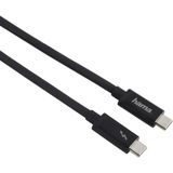 Hama Thunderbolt™3-kabel USB-C 20 Gbit/s 5A 100W Ultra-HD 4K 1,00 M