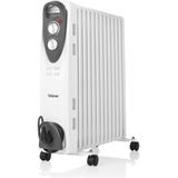 Tristar KA-5093 Elektrische Oliegevulde Radiator 2500W Zwart/Wit