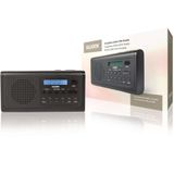Sweex SWDABR100BK Draagbare Dab+ Radio Dab+ / Fm Zwart