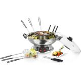 Emerio HPS-121313 Chinese Fondue Set RVS/Zwart