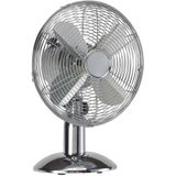 HQ KN-MTF12P Tafelventilator 30 Cm 35W Chrome Zilver