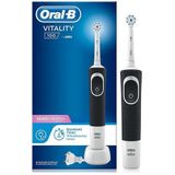 Oral-B D100.413 Vitality 100 Elektrische Tandenborstel Zwart/Wit