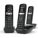 Gigaset AS690R Trio DECT Telefoon Zwart