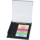Faber Castell FC-267420 Tekenstift Faber-Castell Pitt Artist Pen Brush Set 12 Stuks Pastel
