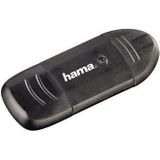 Hama USB 2.0 Kaartlezer SD/MMC Grijs