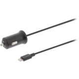 Sweex CH-009BL Autolader 2.4 A Apple Lightning Zwart