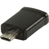 Valueline VLMP39020B Mhl Adapter Usb Micro-b 11-pins Male - Usb Micro-b Female Zwart