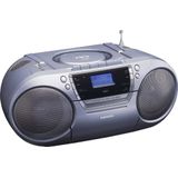 Lenco SCD680 Draagbare Radio CD-Speler + Casettespeler Blauw