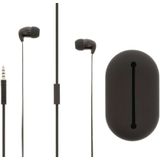 Sweex SWHSIEF100BL Headset Platte Kabel In-ear 3.5 Mm Bedraad Ingebouwde Microfoon 120 Cm Zwart