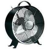 Tristar VE-5966 Retro Tafel Ventilator Zwart 25cm