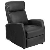 Cecotec 6180 Zwarte Compact Push Back Relaxfauteuil met Massage