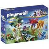 Playmobil 6687 Super 4 Lost Island met Alien en Velociraptor