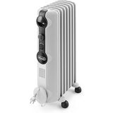Delonghi TRRS0715 Oliegevulde Radiator Wit/Zwart