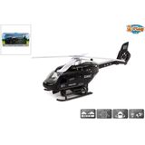 2-Play Traffic Pull-Back Helikopter + Licht en Geluid Zwart